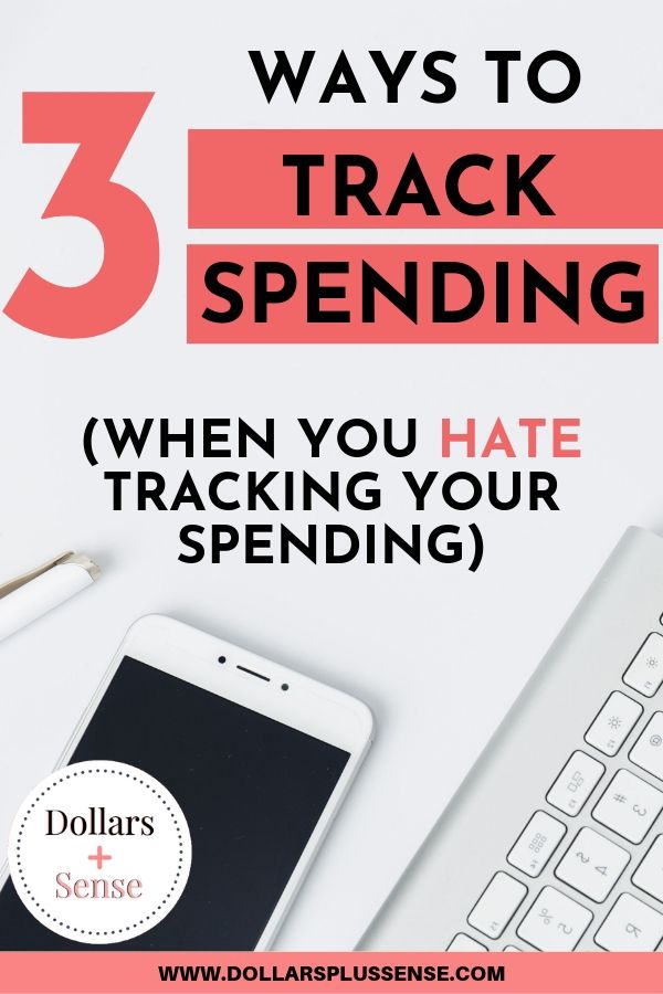 Tracking spending pin