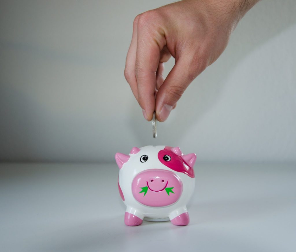 small piggy bank