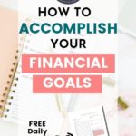 accomplish your long term financial goals pin