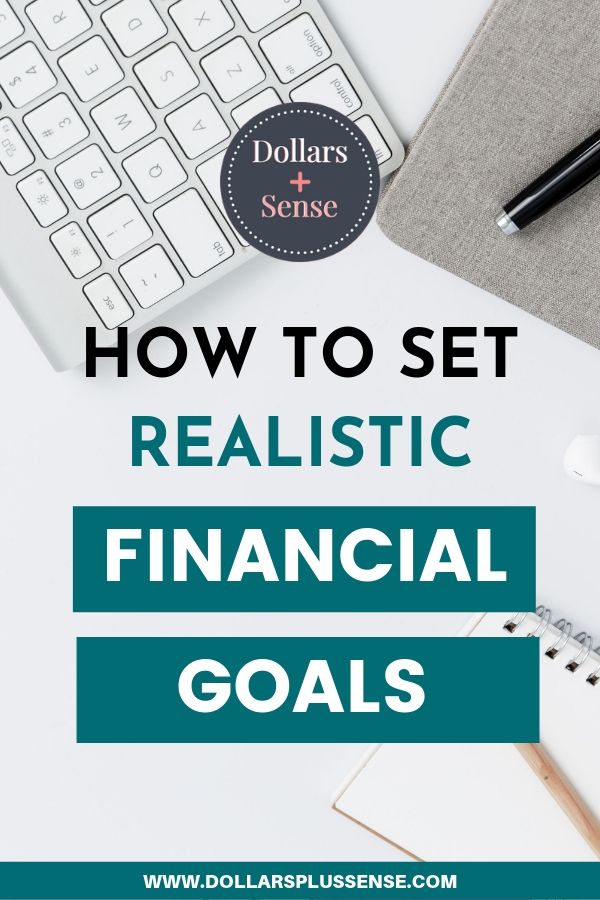 set financial goals pin