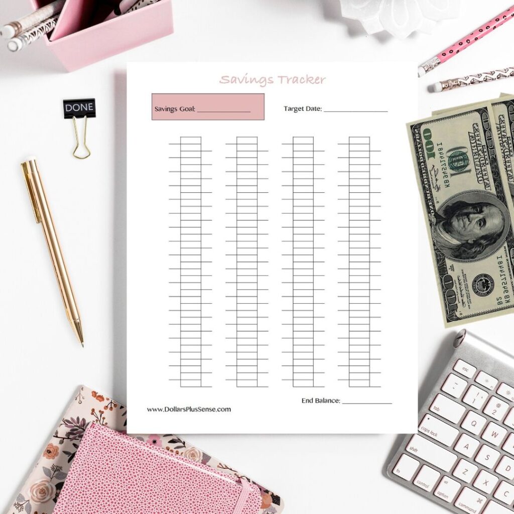 savings tracker