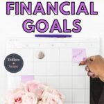 financial goals pin