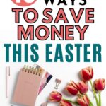 Save money this easter pin
