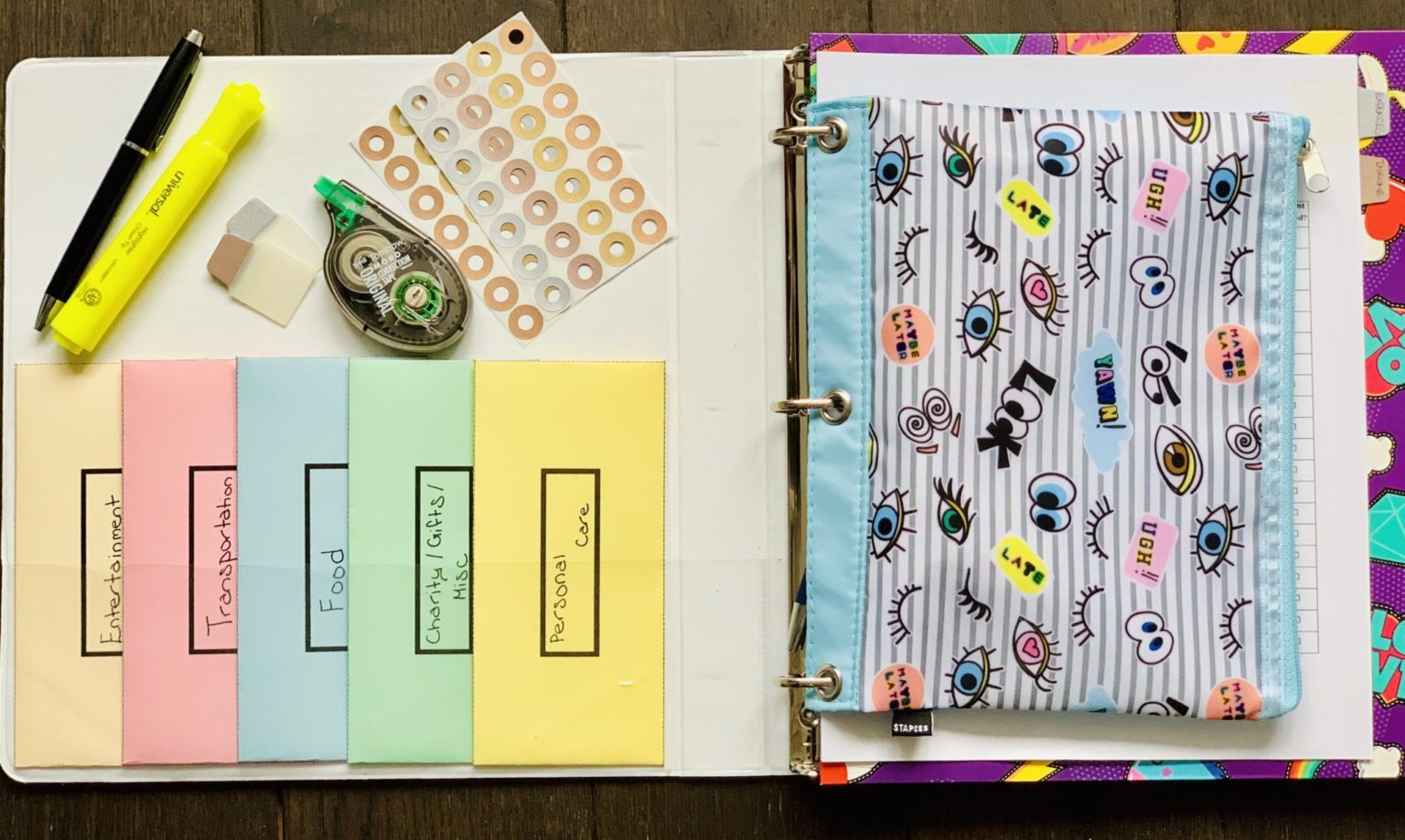 how-to-make-a-financial-binder-supplies-list-dollars-plus-sense