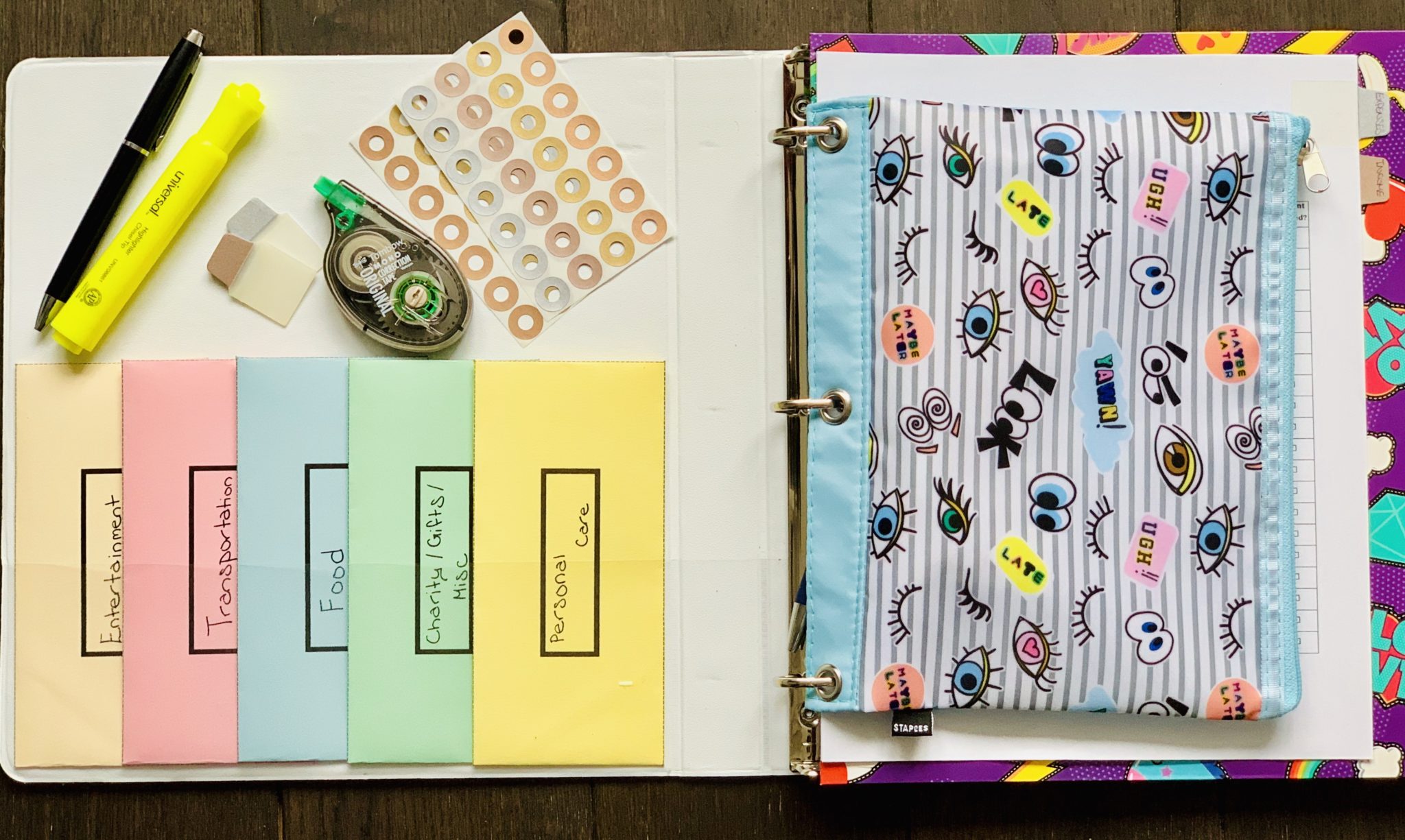 Budget Binder How To