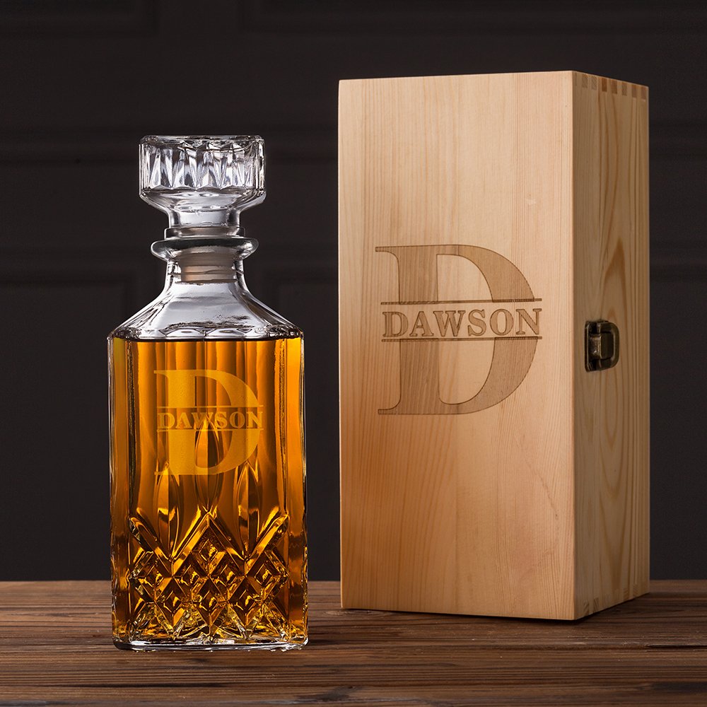 whiskey decanter as an affordable father's day gift ideas