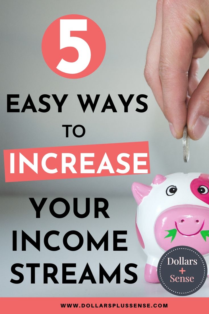 increase your income streams pin