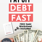 how to pay off debt fast with low income pin