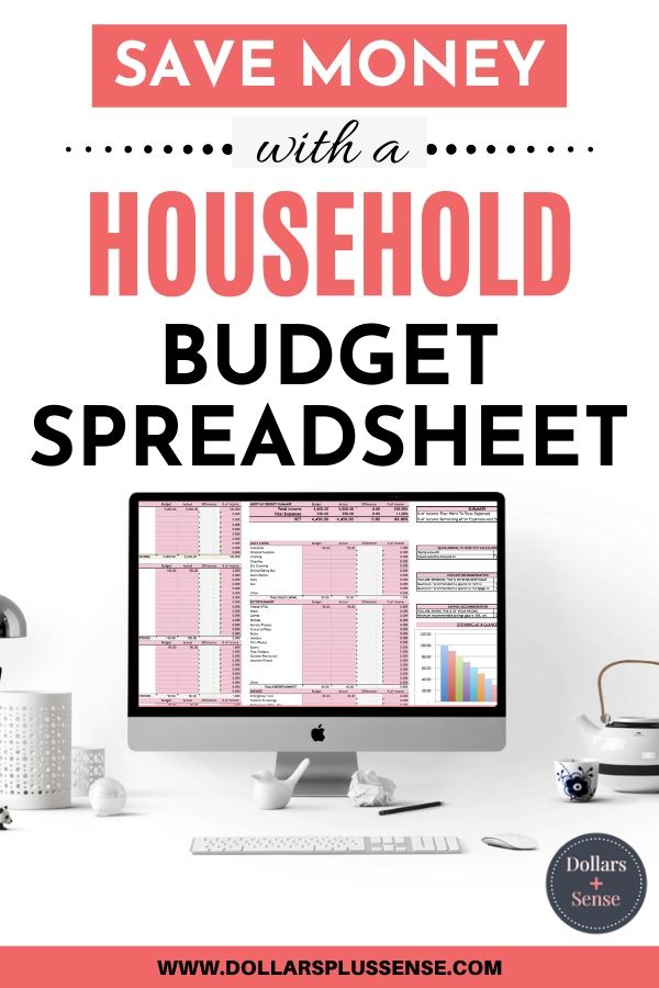 How To Use A Monthly and Yearly Household Budget Spreadsheet