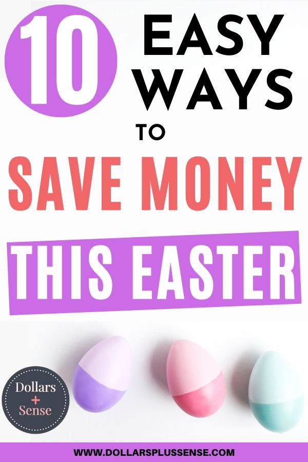 save money this easter pin