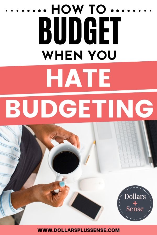 hate budgeting pin