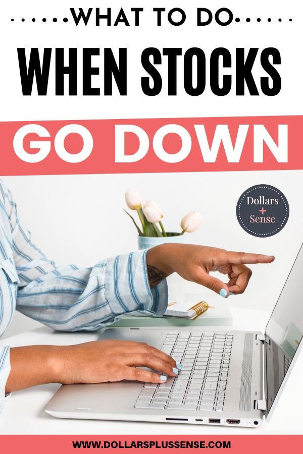 what to do when stock go down pin