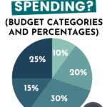 budget categories and percentages pin