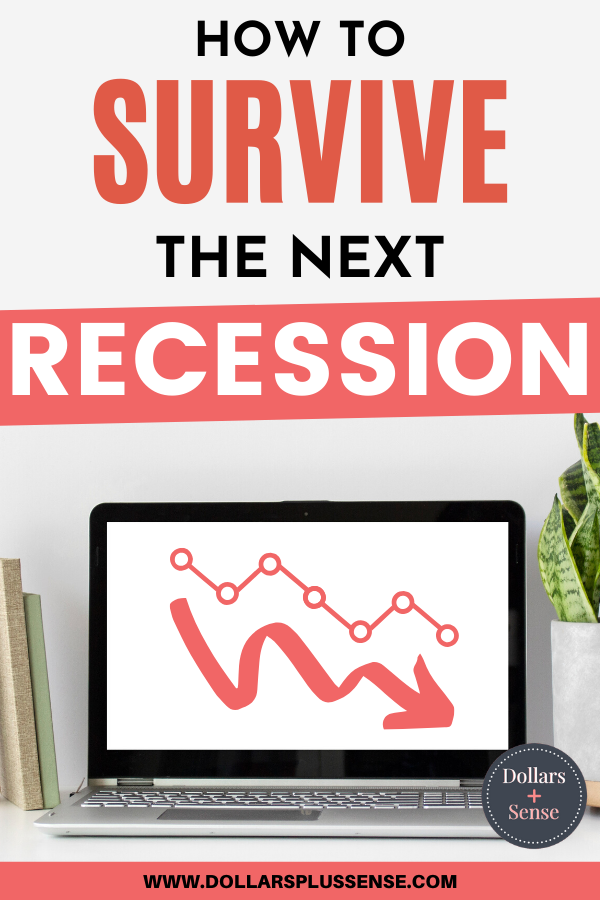 another recession is coming pin