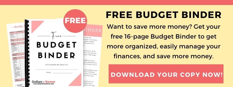 FREE Budget Binder