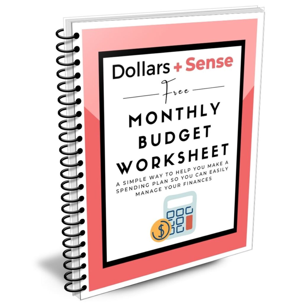 Monthly Budget Worksheet