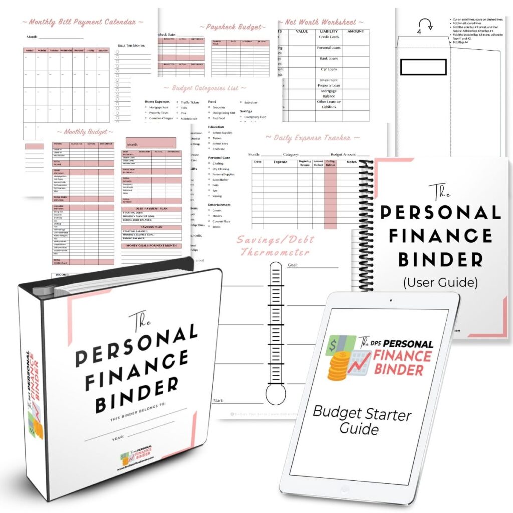 Personal Finance Binder