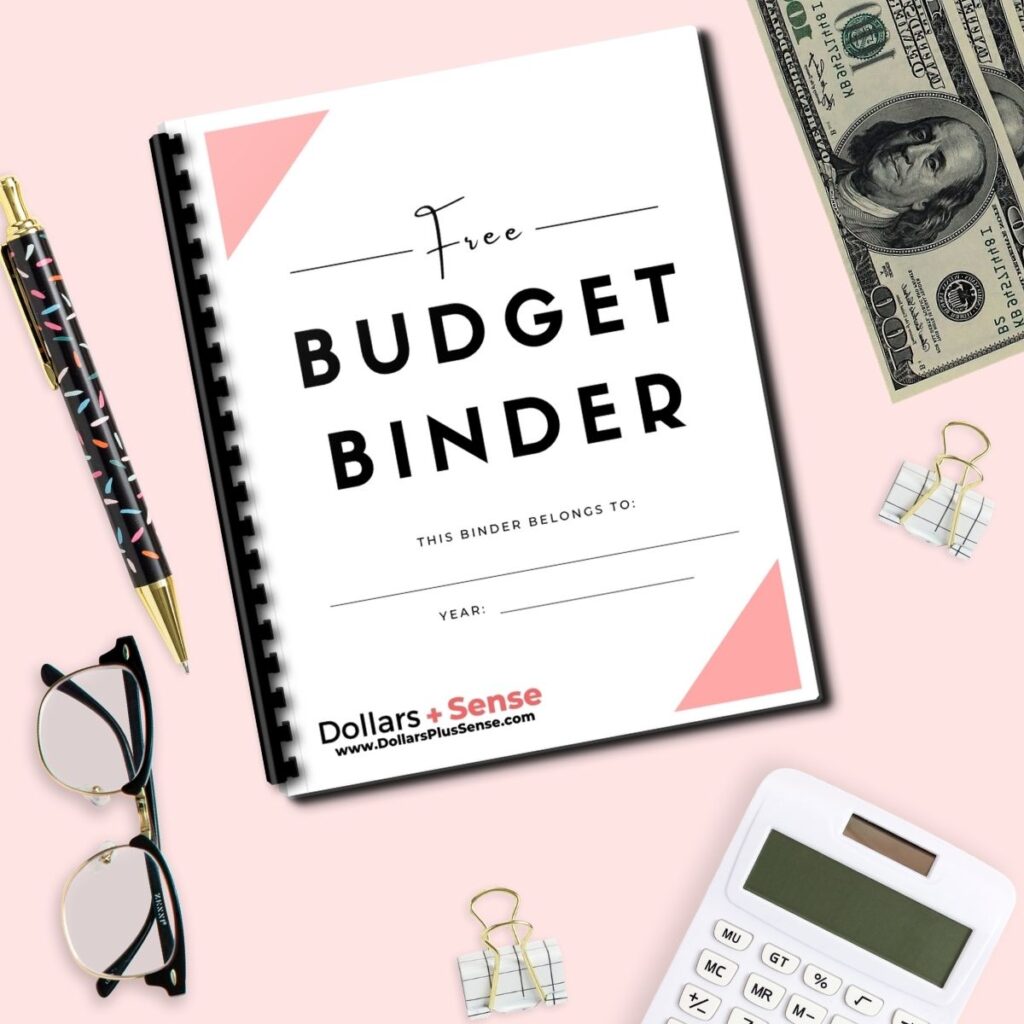 money stuffing binder