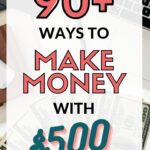 How to make money with 500 dollars pin