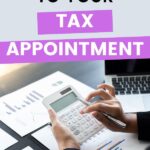 What to bring to a tax appointment pin