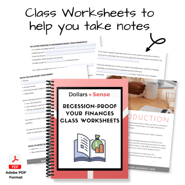 Recession-Proof Your Finances Mockup
