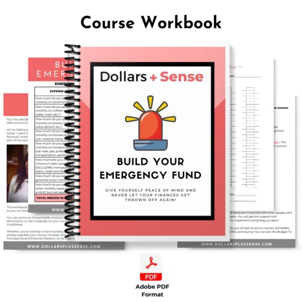 Build Your Emergency Fund Mockup