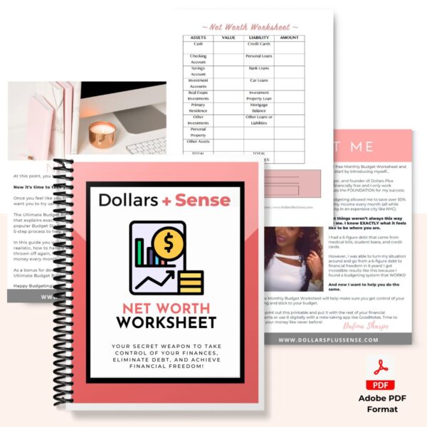 Net Worth Worksheet - Image 2