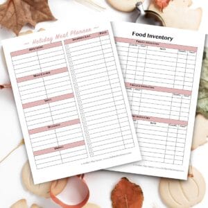 Holiday Meal Planner