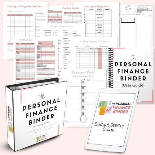 Personal Finance Binder