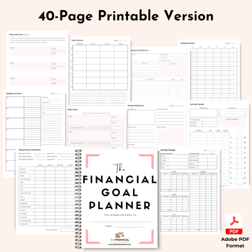 Financial Goal Planner MockUp12
